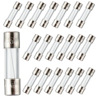 5x20mm 3.15A 3.15amp 250V 0.2x0.78 Inch F3.15AL250V Fast-Blow Glass Fuses (Pack of 20)