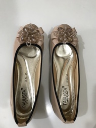 Beige Flat Shoes by Paulista