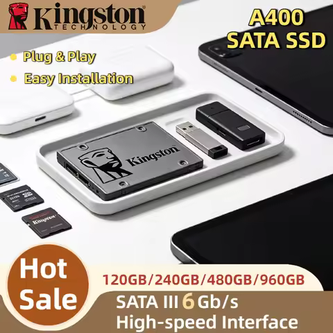 Kingston A400 SATA III SSD 120GB 240GB 480GB 960GB 2.5 Inch Internal Solid State Drive Portable for 