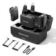 Saramonic Blink500B2 + ไมโครโฟนไร้สายลาวาเลียร์4-In-1 Micro ระบบไมโครโฟนไร้สายดิจิตอล2-Person กล้องไ