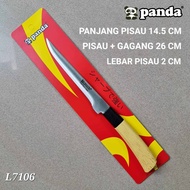 PISAU DAPUR LANCIP 6INC PANDA STAINLESS STEEL L7106 PISAU TULANG
