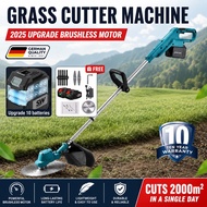 【18000 PRM】Lawn mower 9980VF Battery Multifunction Mesin Rumput Cordless fold Pemotong rumput grass 