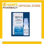 Matrix Ocular 3 Eye Drop 10mL (Exp: 2028) For Dry Eyes Refresh Optive Systane