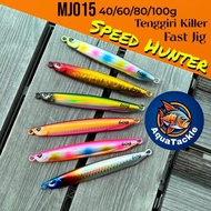AquaTackle - 【MJ015 Speed Hunter  】Fast Jig Metal Jig lure 40g 60g 80g 100g Speed Jig Killer Pro Z C