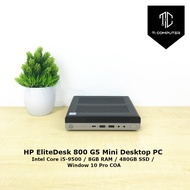 HP EliteDesk 800 G5 Mini Intel Core i5-9500 8GB RAM 480GB SSD Desktop Refurbished PC