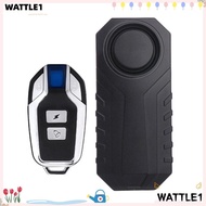 WTTLE Bike Alarm Bell, with Remote 113dB Vehicle Security Alarm System, Waterproof Wireless Anti-The