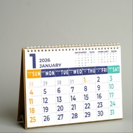 Handwriting 2026 Portrait (A5) / Landscape (B5) Standing Calander