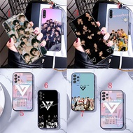 Samsung A05 s A15 A25 A24 A35 A53 A55 M15 M55 S23 FE S24 FE SX86 Seventeen Soft black phone case