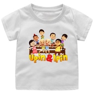 baju kaos anak cowok cewek Upin Ipin jarjit Meimei susanti umur 1-12tahun