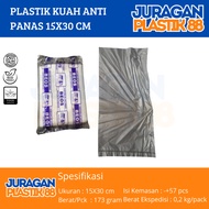 Heat-resistant plastic bag 15x30 / HDPE plastic sauce base / Sheet / base