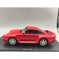 [Ready Stock] AUTOart AUTOart 1/18 PORSCHE 959 PORSCHE 959 (Red) Measure Alloy Car Simulation Model 