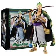 26CM Anime One Piece Roronoa Zoro Figure Kyoku no Kengou Tachi Masterlise Juurou Wano Model Toy Gif