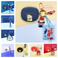 Earphone Case for 1More S20/S20  pro Cute Cartoon Protective Earphone Cover Silicone Headphone Soft 