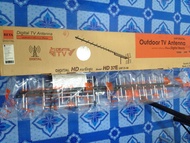 แผงทีวีแบบก้างปลา เสาอากาศทีวี ดิจิตอลทีวี DVB-T2 BETA HD 37EU 4K 8K ต่อทีวีดิจิตอลได้ 72 เครื่องใช