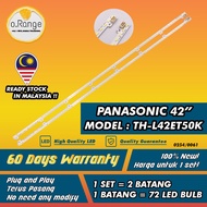 TH-L42ET50K PANASONIC 42" LED TV BACKLIGHT(LAMPU TV) PANASONIC 42 INCH LED TV BACKLIGHT THL42ET50K L42ET50K TH-L42ET50