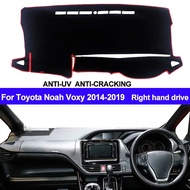 Pu Leather Dashmat Dashboard Cover Mat Car-styling Accessories For Toyota Noah G Voxy Esquire R80 2015 2016 2017 2018 2019 2020 2021