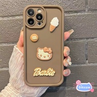 For Xiaomi 17 Pro Max 15T 15S Poco X7 Pro F7 Ultra M7 5G 4G Hellokitty Silicone Phone Case With Barb