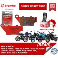 BREMBO ROAD SP SINTERED REAR BRAKE PADS for BMW F 750 GS, S 1000 RR, CFMOTO 150 NK, 300 NK -07BB02SP