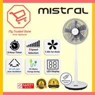 Mistral (MLF3508DR) 14" DC Motor Slide Fan with Remote Control