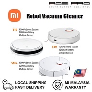 [Xiaomi Malaysia 1 Year] Xiaomi Mi Robot Vacuum Mop E10 / S10 / S10+ Vacuum Cleaner Smart MiHome APP