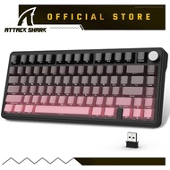 ATTACK SHARK X85 Wireless 75% Gasket-mounted Bluetooth 5.1/2.4G Wireless & Type-C Wired Mechanical K