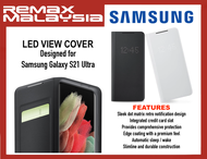 Original Samsung Smart LED View Cover Wallet Case for Samsung Galaxy S21 Ultra