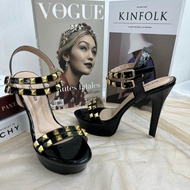 Choma Shoe's - 12cm high Heels Sandals with Pointed Heels