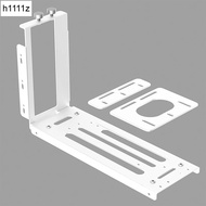 HUI White GPU Mount Bracket 2Slot Graphics Card Holder with Hardware eGPU Dock External GPU Docking 