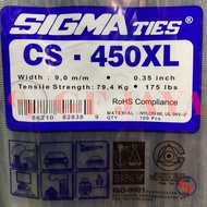 - Cable Ties / Ties Sigma CS 450 XL / 45cm / 45 cm Black / White CS450XL