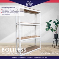 ETSBC Boltless DIY Racking- 30x120x150cm Multipurpose Racking