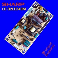 PSU TV LCD SHARP 32 inch LC-32LE340M 32LE340 32 LE 340 Power Suplai 100% Original & Bergaransi