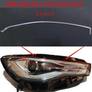 For Audi A6L C7 PA C7.5 C7PA 2016-2018 Fit Car DRL Headlight Light Guide Plate Daytime Running Light