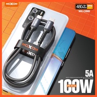 5A 100W PD Charge Cable QC 3.0 Super Type-C to Type-C Cable