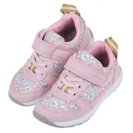 童鞋(16~19公分)日本IFME鄉村小碎花CALIN粉色兒童機能鞋P1X621G