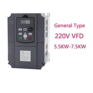 1PCS AC 220V and 380V 7.5KW 11kw VFD Inverters & Converters, Variable Frequency Driver 1Phase to 3 P