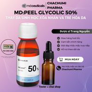 Md:ceuticals md:peel glycolic 50% - Thay da sinh học giúp xóa nhăn và trẻ hóa da với axit glycolic 5