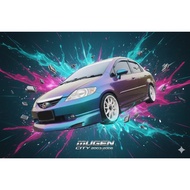 Body kit bodykit honda city bodykit city 2003 2004 2005 2006 mugen