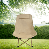 G.House Online SUMMER SET เก้าอี้แคมป์ปิ้ง รุ่น YOKO-03 ขนาด 46x59x91 ซม. สีกากี ของแท้