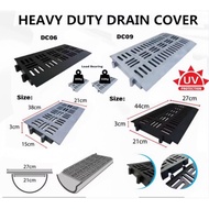 RAYACO HEAVY DUTY Drain Cover 2 sizes | Penutup longkang Felton / DC06 / DC09 / 6"x15" / 8.5"x17.5" 