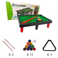 Thai Shop..Snooker Billiards Game Kids Snooker Table Small Billiard Pool Sports Playable For 2 Peopl