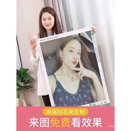 Full Diamond Handmade Real Photo Factory 5d Sticker Cross Stitch New Style Rhinestone Factory Diamon