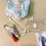 Zipper BAG Transparent Storage BAG Korean MODEL Floral Print 1G1/duck Motif1B2/motif mix31H Multifunction BAG Fashion Jewelry
