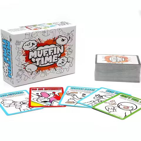 Muffin Time A Very Random Card Game Party Game Game Night 200pcs Unique Cards Quick To Play Suitable