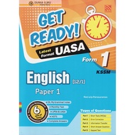 BUKU LATIHAN : GET READY FORMAT TERKINI UASA ENGLISH ( 12/1 ) PAPER 1 FORM 1 KSSM