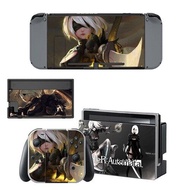New style Nintend Switch Vinyl Skins Sticker For Nintendo Switch Console and Controller Skin Set - For NieR:Automata new design