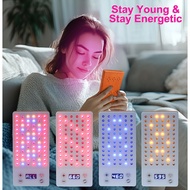 portable led infrared light therapy 450nm 660nm 850nm 595nm  Face phototherapy mask