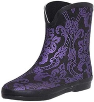 QYZZDB Shoe Cover, Waterproof Non-slip Short Shoe Cover, Environmentally Friendly Rubber,Reusable Shoe Cover Warm, Stylish, Water-resistant, Non-slip, Comforta (Color : Purple, Size : 39)