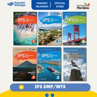 [Erlangga] Ips Smp/Mts Class 7 8 9 Independent Curriculum