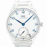 IWC 沙夫豪森葡萄牙手錶 IW358304 銀色錶盤 男士