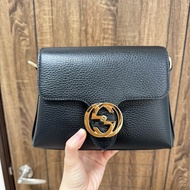 Gucci 黑色風琴包（狀態極好）